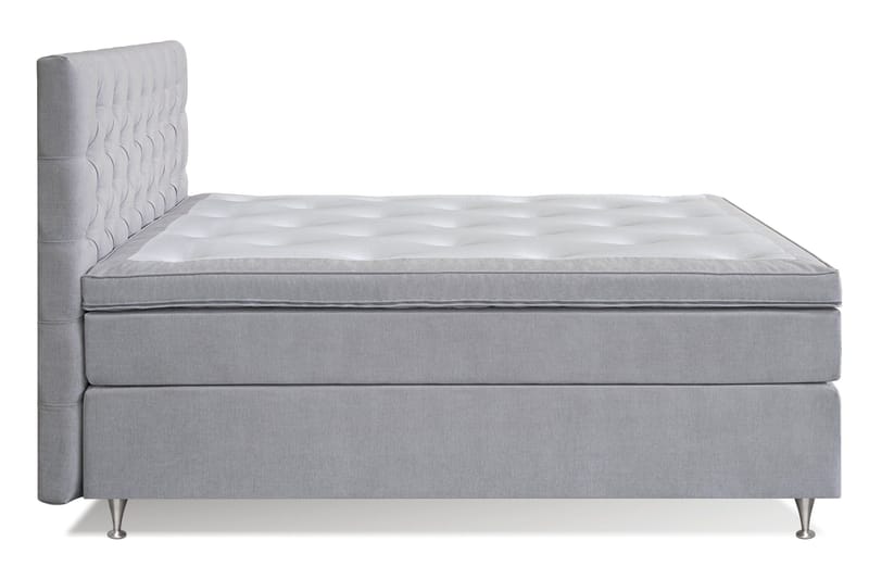 Joluma Sängpaket Medium 160x200 cm - (+Fler val) 160x200 cm Ljusgrå - Products - Möbler - Säng - Kontinentalsäng