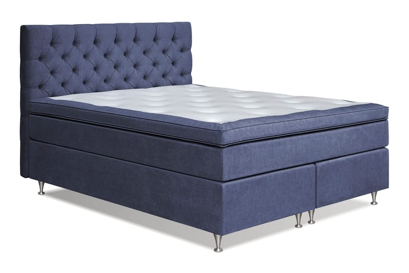 Joluma Sängpaket Medium 160x200 cm - (+Fler val) 160x200 cm Mörkblå - Products - Möbler - Säng - Enkelsäng
