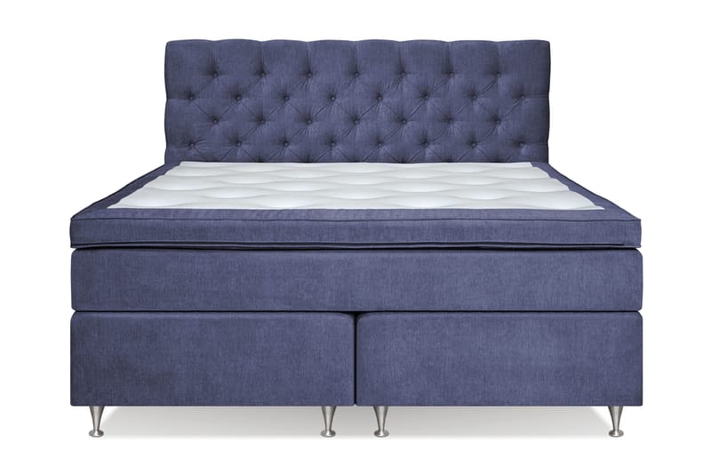 Joluma Sängpaket Medium 160x200 cm - (+Fler val) 160x200 cm Mörkblå - Products - Möbler - Säng - Enkelsäng