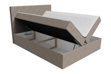 Laargard / Cosmo Sängpaket Kontinentalsäng 160x200 cm - Röd - Products - Möbler - Säng - Komplett sängpaket