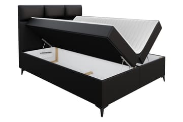 Leckersbo Komplett Sängpaket Kontinentalsäng med förvaring 160x200 cm - Svart - Products - Möbler - Säng - Komplett sängpaket