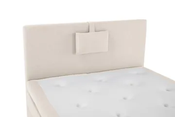 Lucky Komplett Sängpaket 120x200 Latex Slät Sänggavel  Na - Nackkudde Liten Beige - Products - Möbler - Säng - Enkelsäng