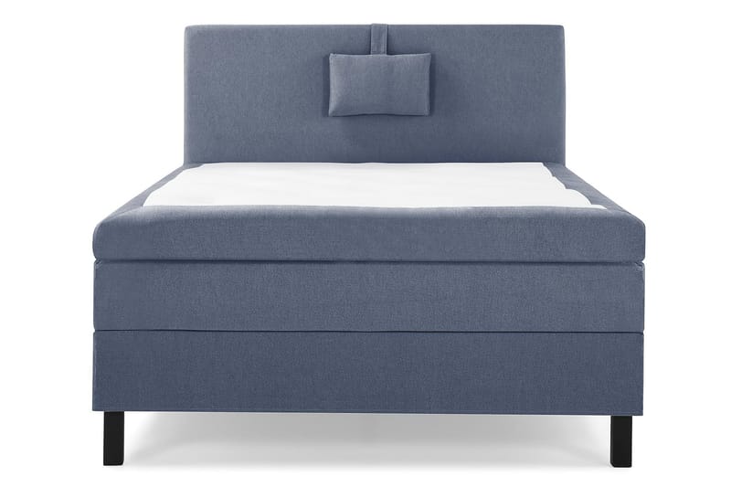 Lucky Komplett Sängpaket 120x200 Latex Slät Sänggavel  Na, Nackkudde Liten Mörkblå