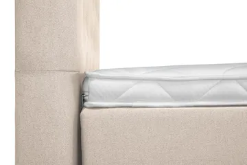 Lucky Komplett Sängpaket 120x200 Skum Diamant Sänggavel - Nackkudde Liten Beige - Products - Möbler - Säng - Enkelsäng