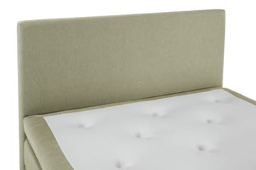 Lucky Komplett Sängpaket 120x200 Polyeter Slät Sänggavel - Grön - Products - Möbler - Säng - Enkelsäng