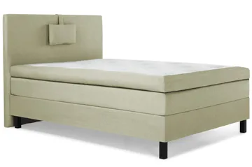 Lucky Komplett Sängpaket 120x200 Polyeter Slät Sänggavel - Nackkudde Liten Grön - Products - Möbler - Säng - Enkelsäng