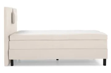 Lucky Komplett Sängpaket 120x200 Polyeter Slät Sänggavel - Nackkudde Liten Beige - Products - Möbler - Säng - Enkelsäng