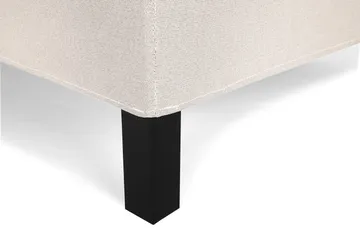 Lucky Komplett Sängpaket 120x200 Polyeter Slät Sänggavel - Nackkudde Stor Beige - Products - Möbler - Säng - Enkelsäng