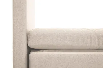 Lucky Komplett Sängpaket 140x200 Memory Slät Sänggavel - Beige - Products - Möbler - Säng - Kontinentalsäng