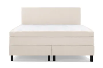 Lucky Komplett Sängpaket 160x200 Latex Slät Sänggavel - Beige - Products - Möbler - Säng - Kontinentalsäng
