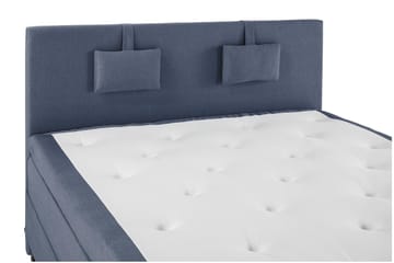 Lucky Komplett Sängpaket 160x200 Latex Slät Sänggavel - Nackkudde Liten Mörkblå - Products - Möbler - Säng - Kontinentalsäng