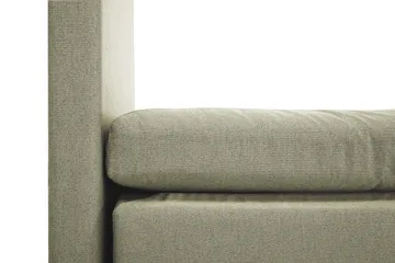 Lucky Komplett Sängpaket 160x200 Memory Slät Sänggavel - Nackkudde Stor Grön - Products - Möbler - Säng - Kontinentalsäng