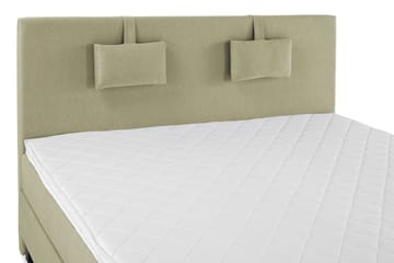 Lucky Komplett Sängpaket 160x200 Skum Slät Sänggavel - Nackkudde Liten Grön - Products - Möbler - Säng - Kontinentalsäng