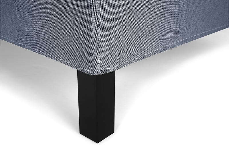 Lucky Komplett Sängpaket 160x200 Skum Slät Sänggavel - Nackkudde Liten Mörkblå - Products - Möbler - Säng - Kontinentalsäng
