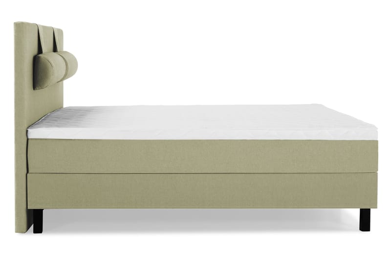 Lucky Komplett Sängpaket 160x200 Skum Slät Sänggavel - Nackkudde Stor Grön - Products - Möbler - Säng - Kontinentalsäng