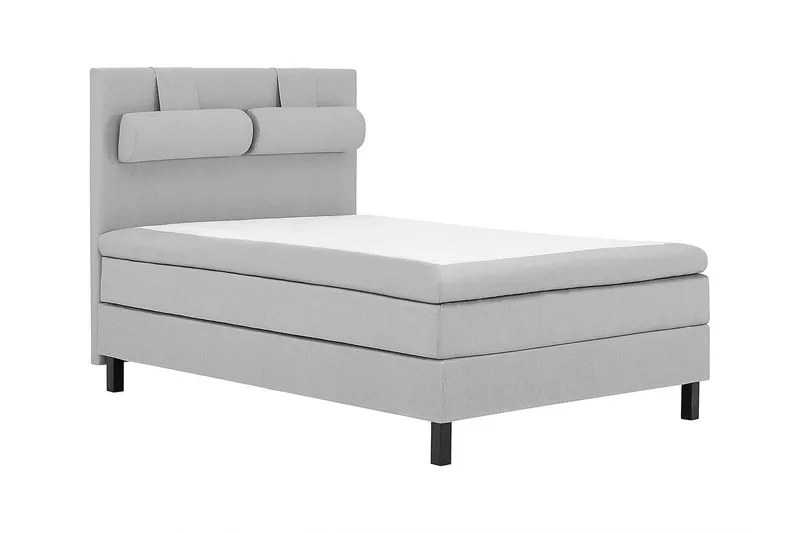 Lucky Kontinentalsäng 140x200 cm - Mellangrå - Products - Möbler - Säng - Kontinentalsäng