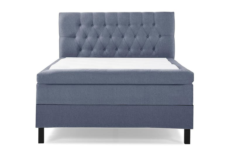 Lucky Kontinentalsäng 140x200Latexmadrass, Mörkblå