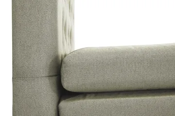 Lucky Kontinentalsäng 160x200Polyeter - Grön - Products - Möbler - Säng - Kontinentalsäng