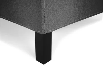 Lucky Sängpaket 120x200 Latexmadrass Slät  Svart/Grå - Svart/Gr å - Products - Möbler - Säng - Enkelsäng