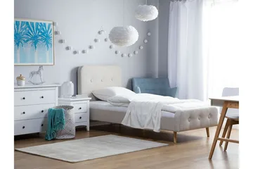 Brathay Resårmadrass Fast 90x200 cm - Vit - Products - Möbler - Säng - Madrass - Resårmadrass & resårbotten