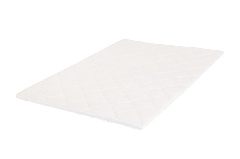 HVILA Vändbar Sommar- & Vintersida, Bäddmadrass 140x200 cm – 7 cm Mjuk/Medium, Polyeterskum, Tvättbar Klädsel