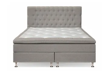 Utan sänggavel - Ljusbrun