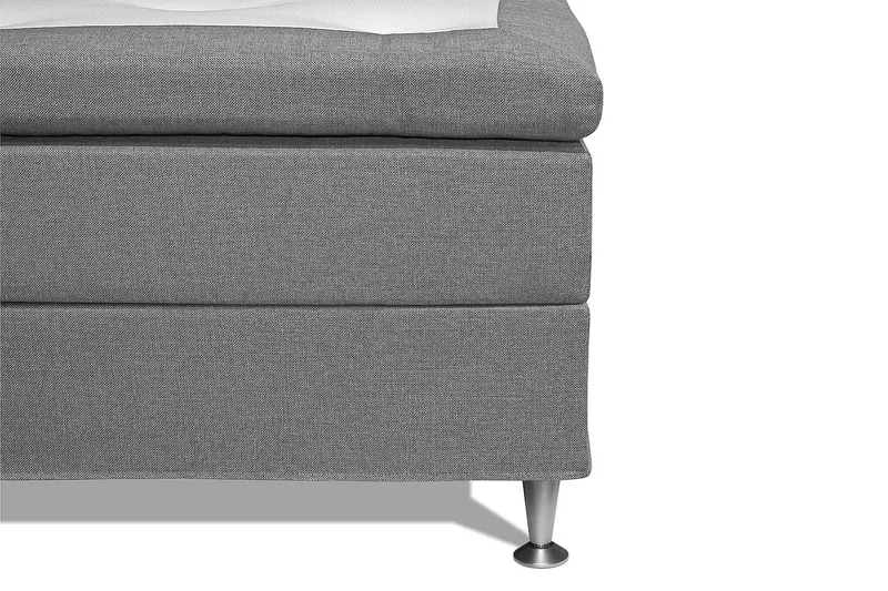 Meja Kontinentalsäng 160x200 - Ljusgrå - Products - Möbler - Säng - Kontinentalsäng