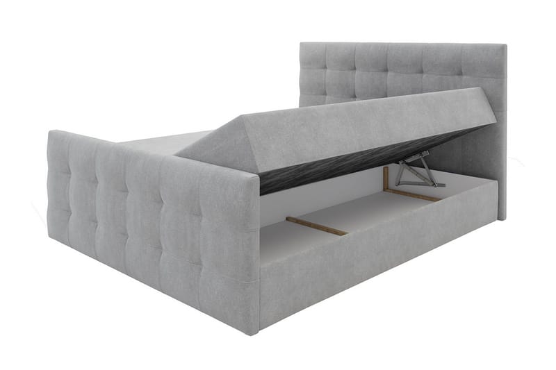 Milano Kontinentalsäng 180x200 cm med Sänggavel - Rosa - Products - Möbler - Säng - Säng med förvaring