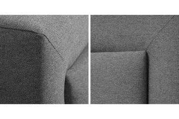 Modena Ramsäng 223x200x93 cm - Mörkgrå - Products - Möbler - Säng - Ramsäng