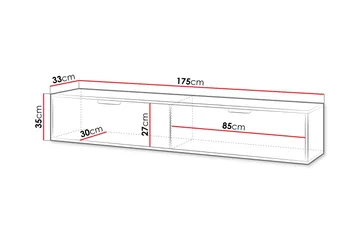 Nieres Sängram 200x200 cm - Grå - Products - Möbler - Säng - Sängram & sängstomme