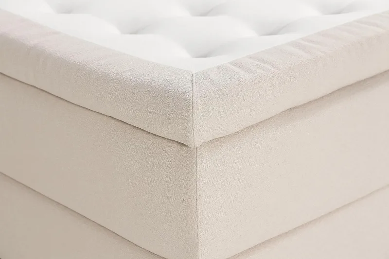 Oslo Lyx Kontinentalsäng 140x200 cm - Ljusbeige - Products - Möbler - Säng - Kontinentalsäng