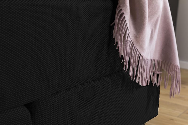 Princess Kontinentalsäng 140x200cm - Svart - Products - Möbler - Säng - Kontinentalsäng