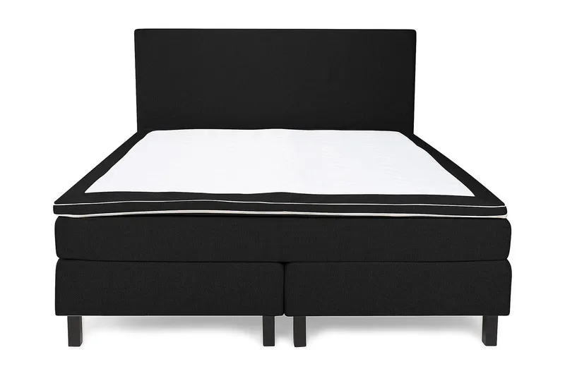 Princess Kontinentalsäng 160x200cm, Svart