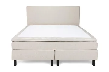 Utan sänggavel - Ljusbeige