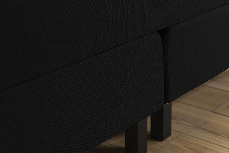 Princess Kontinentalsäng 180x200cm - Svart - Products - Möbler - Säng - Kontinentalsäng