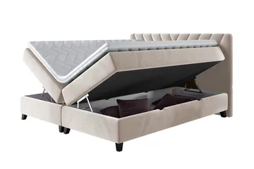 Romanza Sängpaket Kontinentalsäng 160x200 cm - Grå - Products - Möbler - Säng - Komplett sängpaket