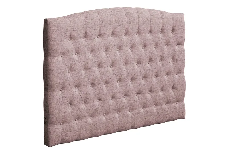Belda Sänggavel 160 cm Svängd - Rosa - Products - Möbler - Säng - Sängtillbehör & sänggavel - Sänggavel