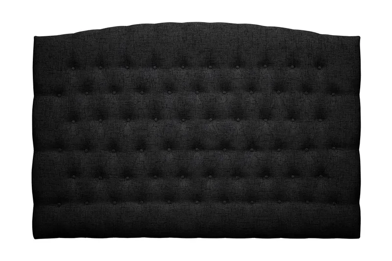 Belda Sänggavel 180 cm Svängd, Svart