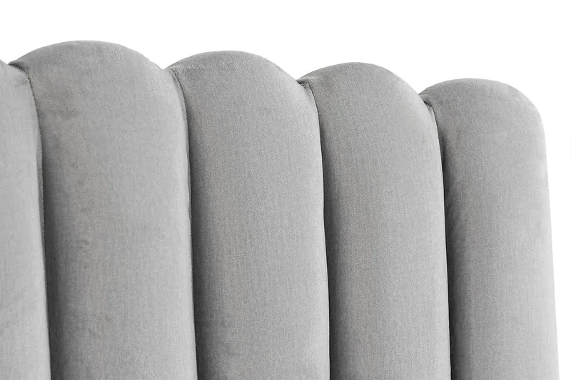 Davia Sänggavel 180 cm - Ljusgrå/Sammet - Products - Möbler - Säng - Sängtillbehör & sänggavel - Sänggavel