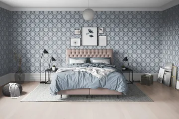 Joluma Sänggavel 120 Knappar - Vintagerose - Products - Möbler - Säng - Sängtillbehör & sänggavel - Sänggavel