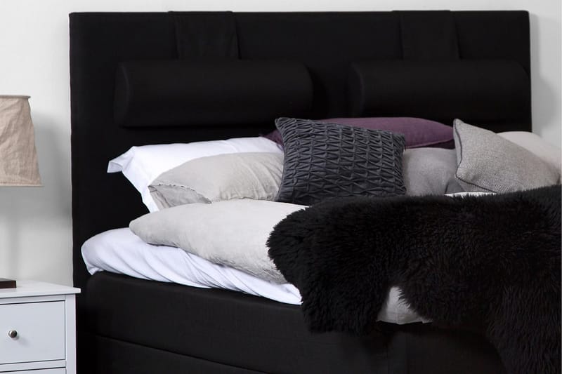 Meja Sänggavel 160x120 - Svart - Products - Möbler - Säng - Sängtillbehör & sänggavel - Sänggavel