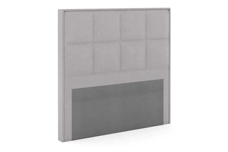 Select Rutig Sänggavel 140 cm - Ljusgrå - Products - Möbler - Säng - Sängtillbehör & sänggavel - Sänggavel