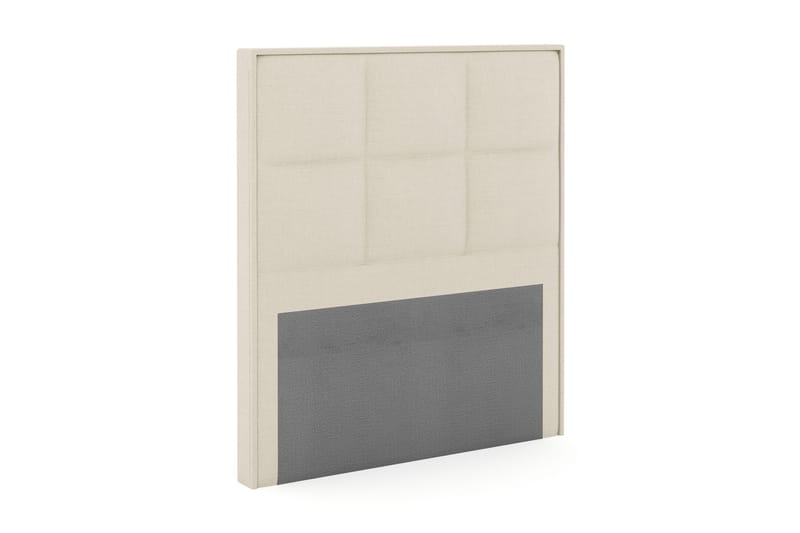 Select Sänggavel 120 cm Rutig - Beige - Products - Möbler - Säng - Sängtillbehör & sänggavel - Sänggavel