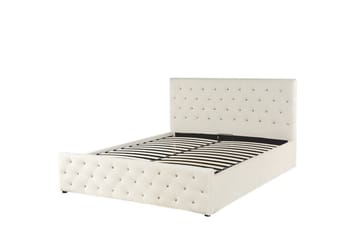 Saleux Förvaringssäng 140x200 cm - Sammet/Beige - Products - Möbler - Säng - Säng med förvaring