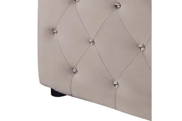 Saleux Sängram 140x200 cm - Taupe - Products - Möbler - Säng - Säng med förvaring