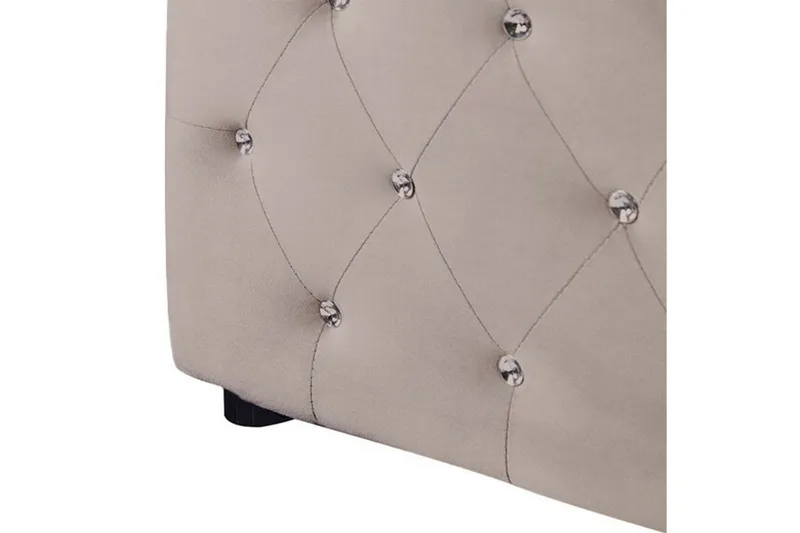 Saleux Sängram 140x200 cm - Taupe - Products - Möbler - Säng - Säng med förvaring