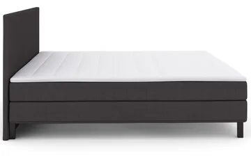 Select No 1 Komplett Sängpaket 210x210 - Mörkgrå/Svart - Products - Möbler - Säng - Kontinentalsäng