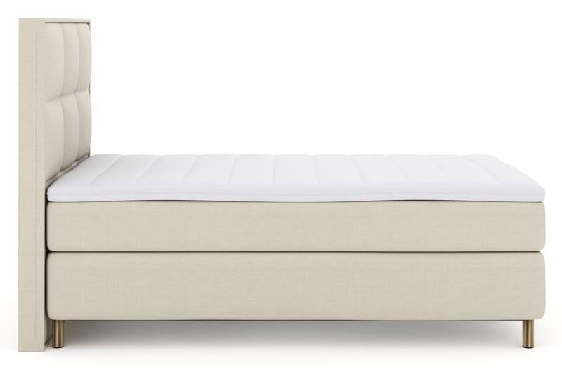 Select No 3 Komplett Sängpaket 120x200 Fast - Beige/Koppar - Products - Möbler - Säng - Enkelsäng
