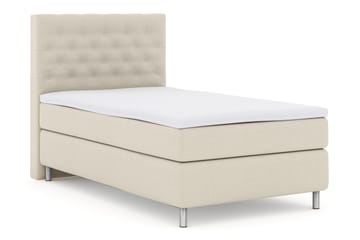 Select No 3 Komplett Sängpaket 120x200 Fast - Beige/Metall - Products - Möbler - Säng - Enkelsäng