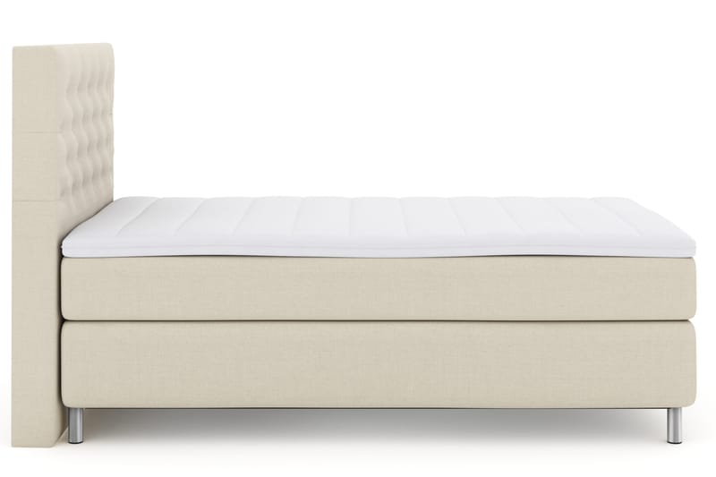 Select No 3 Komplett Sängpaket 120x200 Fast - Beige/Metall - Products - Möbler - Säng - Enkelsäng